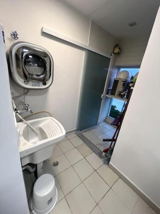 Apartamento Vista Para O Mar E Pe Na Areia Guarujá Exterior foto
